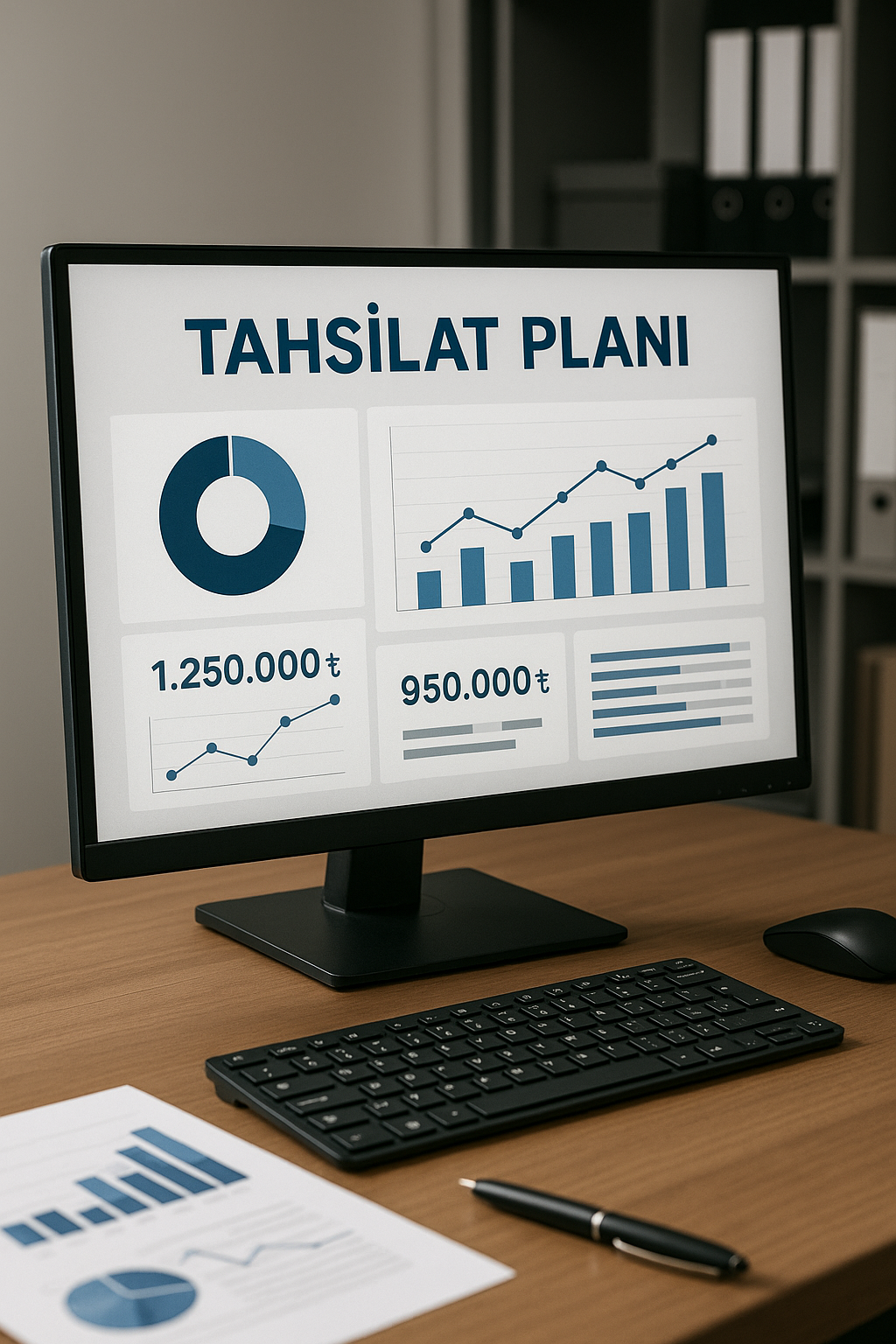 Tahsilat sürecine yönelik masaüstü çalışma